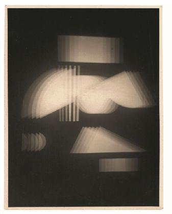 ルートヴィヒ・ハーシュヘルド-マーク、色彩-光-遊び、1923年頃、バウハウス・デッサウ財団