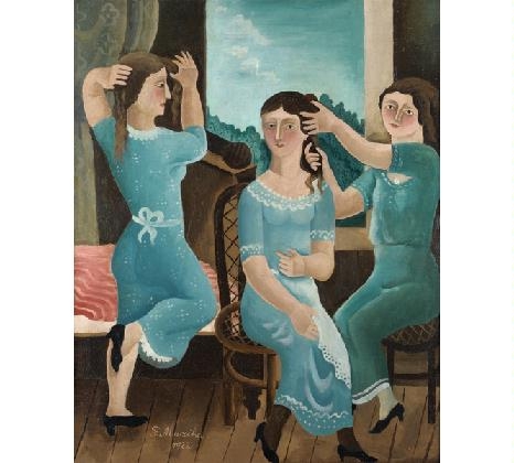 프란티섹 무지카, <세 자매 <i>Three Sisters</i>>, 1922