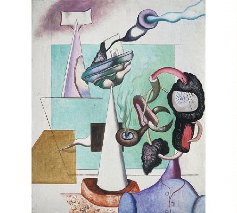 프란티셰크 야노우셰크, <담배피는 사람 <i>The Smoker</i>>, 1934